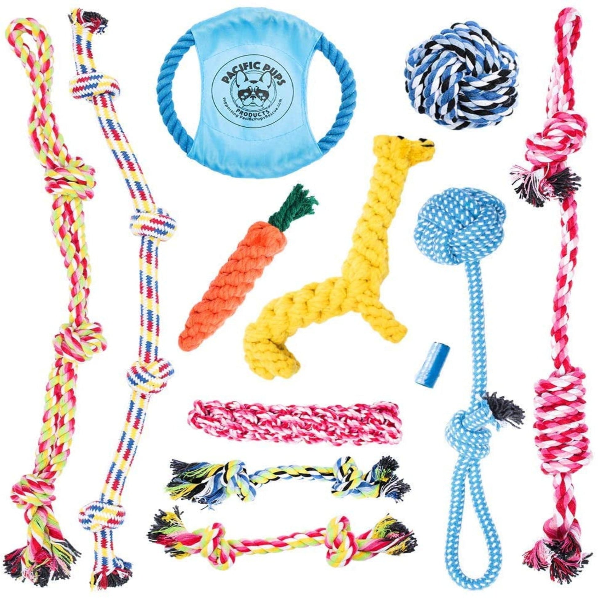 11 - Piece Heavy - Duty Chew Rope Dog Toy Set - Zoomies Pet Emporium11 - Piece Heavy - Duty Chew Rope Dog Toy SetDog ToyPacific Pups ProductsZoomies Pet Emporium91d9e040 - d182 - 416d - ac06 - ffae1b95421774450077627291111 Pack Heavy Duty Chew Rope Dog Toy Set