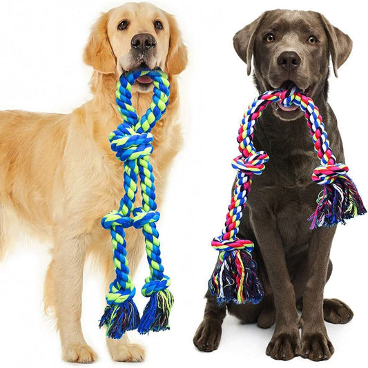 2 - Piece Heavy Duty Rope Dog Toy Set for Large Dogs - Zoomies Pet Emporium2 - Piece Heavy Duty Rope Dog Toy Set for Large DogsDog ToyFeekoZoomies Pet Emporium53c61768 - ec41 - 4e47 - 83d1 - b6efbb62e5757260846832422Pcs Green Red2 Pack Heavy Duty Dog Rope Toy for Large Breeds