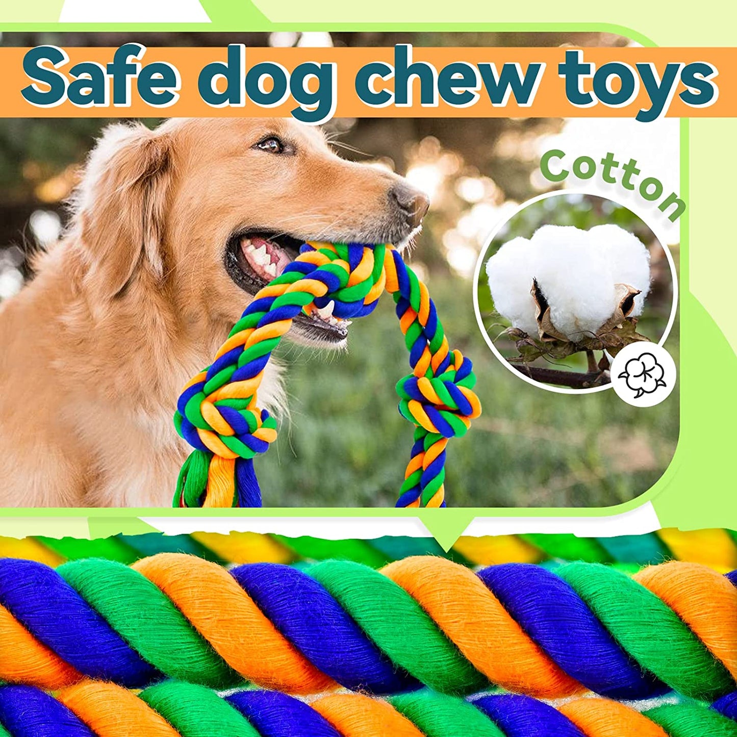 2 - piece Triple Knots Rope Dog Toy Set - Zoomies Pet Emporium2 - piece Triple Knots Rope Dog Toy SetDog ToySHARLOVYZoomies Pet Emporium1f6d8527 - 139c - 4703 - b595 - 07c0039b8fc374450039969062 Pack2pack Triple Knotted Chew Rope Dog Toy