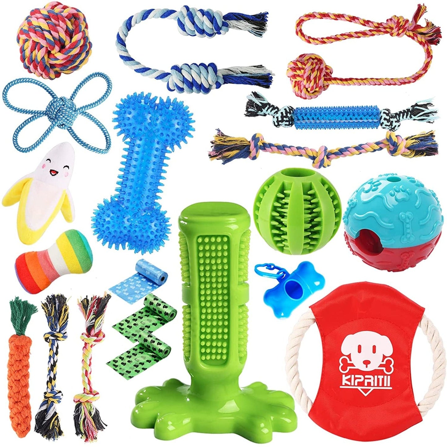 20 - Pack Puppy Dog Chew Toy Set - Zoomies Pet Emporium20 - Pack Puppy Dog Chew Toy SetDog ToyKipritiiZoomies Pet Emporiumba047d06 - 41a9 - 4cea - b7ed - e8a0bda31242744501338434220 Pack - Normal Color Puppy Toys20 Pack Puppy Dog Chew Toy Set