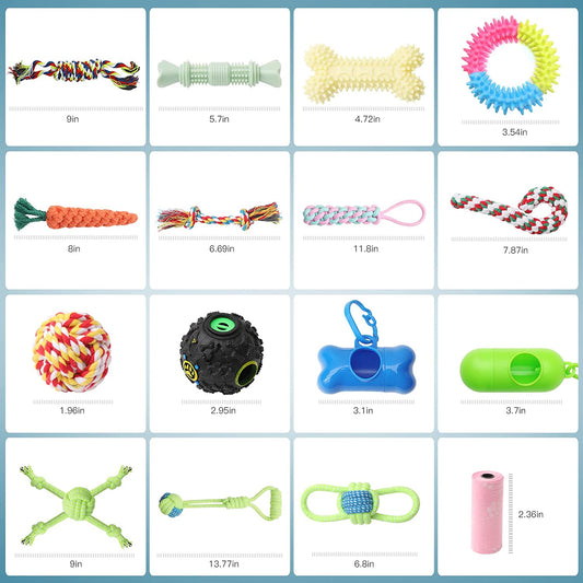 20 - Piece Teething Puppy Dog Toy Set - Zoomies Pet Emporium20 - Piece Teething Puppy Dog Toy SetDog ToyZoomies Pet EmporiumZoomies Pet Emporiumd00d2bb3 - e3e3 - 4ce6 - a3d5 - e36067d25fa170535359448920 Pack20 Pack Teething Puppy Dog Toy Set