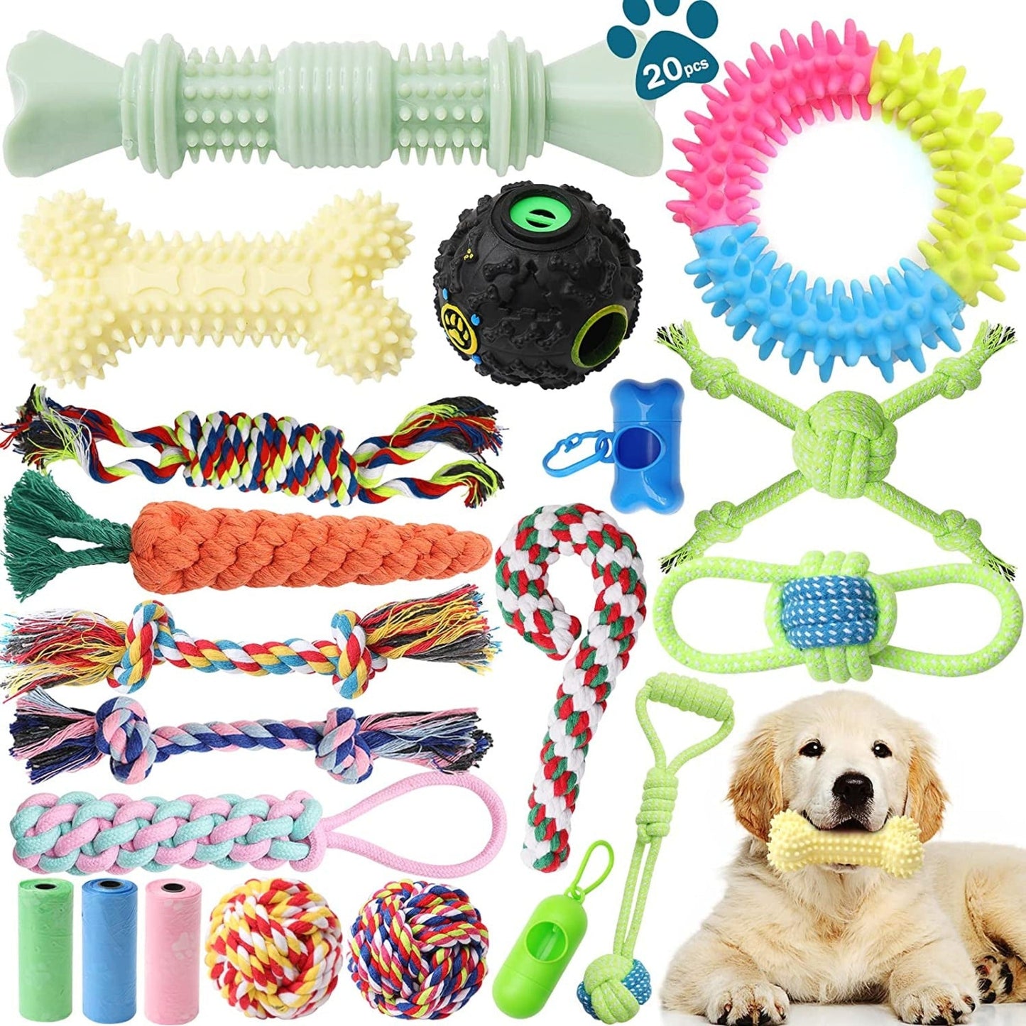 20 - Piece Teething Puppy Dog Toy Set - Zoomies Pet Emporium20 - Piece Teething Puppy Dog Toy SetDog ToyZoomies Pet EmporiumZoomies Pet Emporiumd00d2bb3 - e3e3 - 4ce6 - a3d5 - e36067d25fa170535359448920 Pack20 Pack Teething Puppy Dog Toy Set