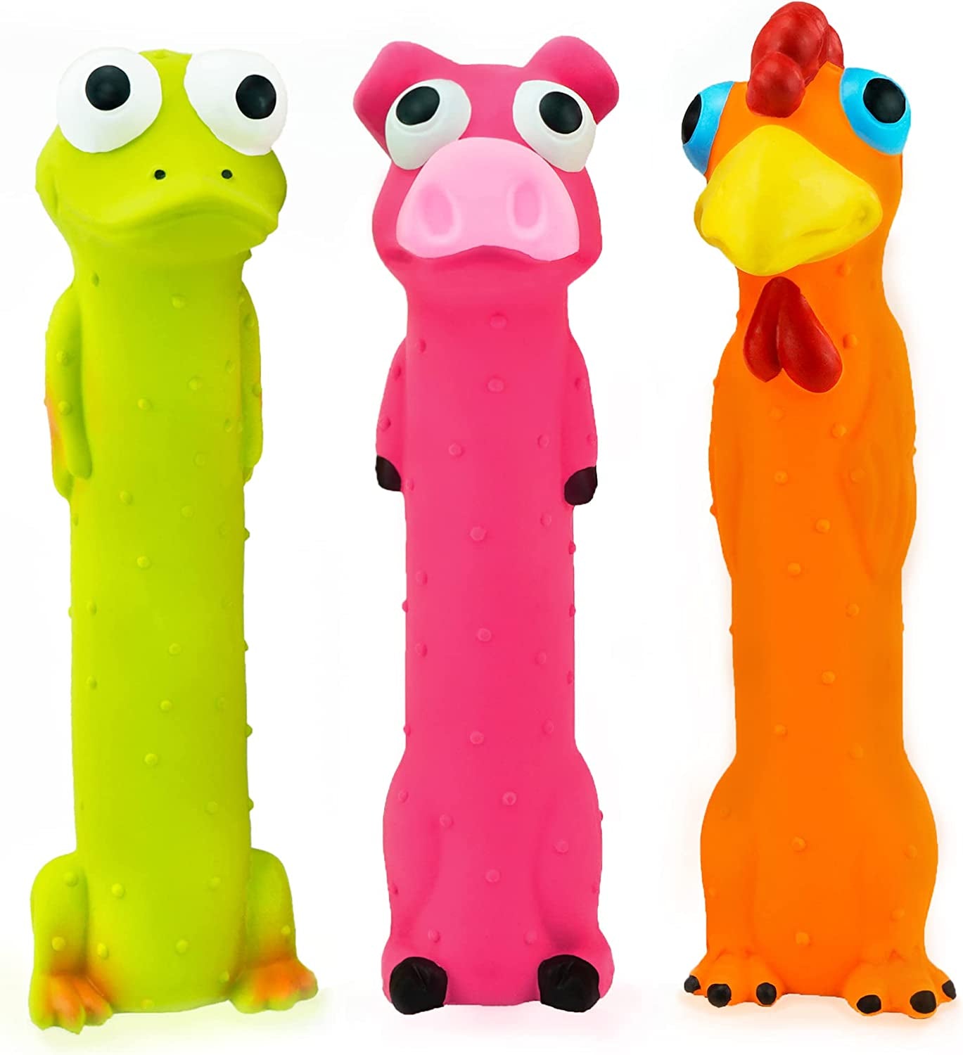 3 - Pack 9" Squeaky Latex Animals Dog Toy Set - Zoomies Pet Emporium3 - Pack 9" Squeaky Latex Animals Dog Toy SetDog ToyCHIWAVAZoomies Pet Emporium11c7cf95 - cf8d - 4b1e - 8380 - b6ef52eea966726084483552CHIWAVA 3 Pack 9" Squeaky Latex Dog Toy