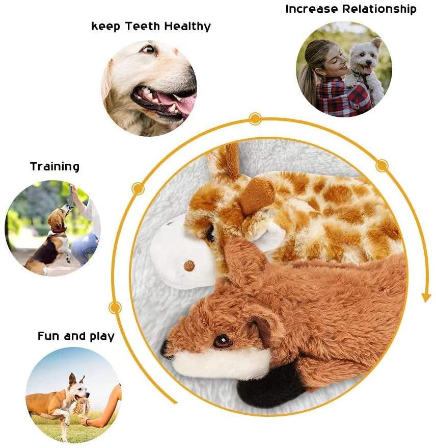 5 - Pack Crinkle Squeaky Dog Toy Set - Zoomies Pet Emporium5 - Pack Crinkle Squeaky Dog Toy SetDog ToyZoomies Pet EmporiumZoomies Pet Emporium65e8ebc7 - 6862 - 47fa - 98e0 - 586fda7bd5e17445042199108Jungle Series15pcs no stuffing 10 squeakers5 Pcs No Stuffing Crinkle Dog Squeaky Toys with Double Layer Reinforced Fabric