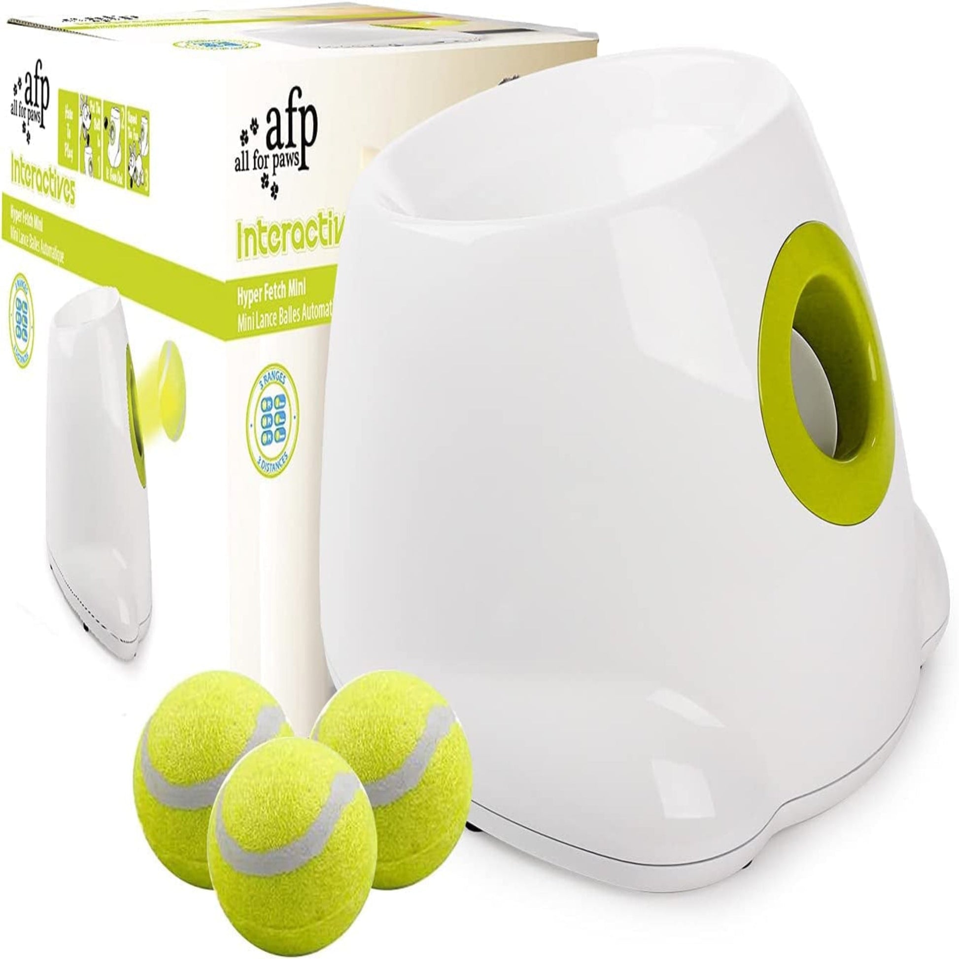 ATP Automatic Ball Launcher Dog Toy - Zoomies Pet EmporiumATP Automatic Ball Launcher Dog ToyDog ToyAFPZoomies Pet Emporium8349ba0f - 009f - 4d2b - b393 - 327bad15df917445033430487Mini(2 inch Balls)AFP Automatic Interactive Dog Ball Launcher 3 Balls Included (2 Inch)