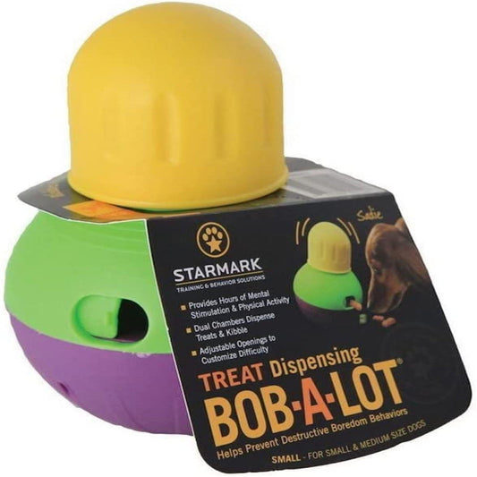 Bob - A - Lot Treat Dispensing Dog Toy - Zoomies Pet EmporiumBob - A - Lot Treat Dispensing Dog ToyDog ToyStarmarkZoomies Pet Emporium7f2291b0 - 79b6 - 40d8 - b971 - 0eac2606fc917260842691871SmallBob - A - Lot Interactive Dog Toy