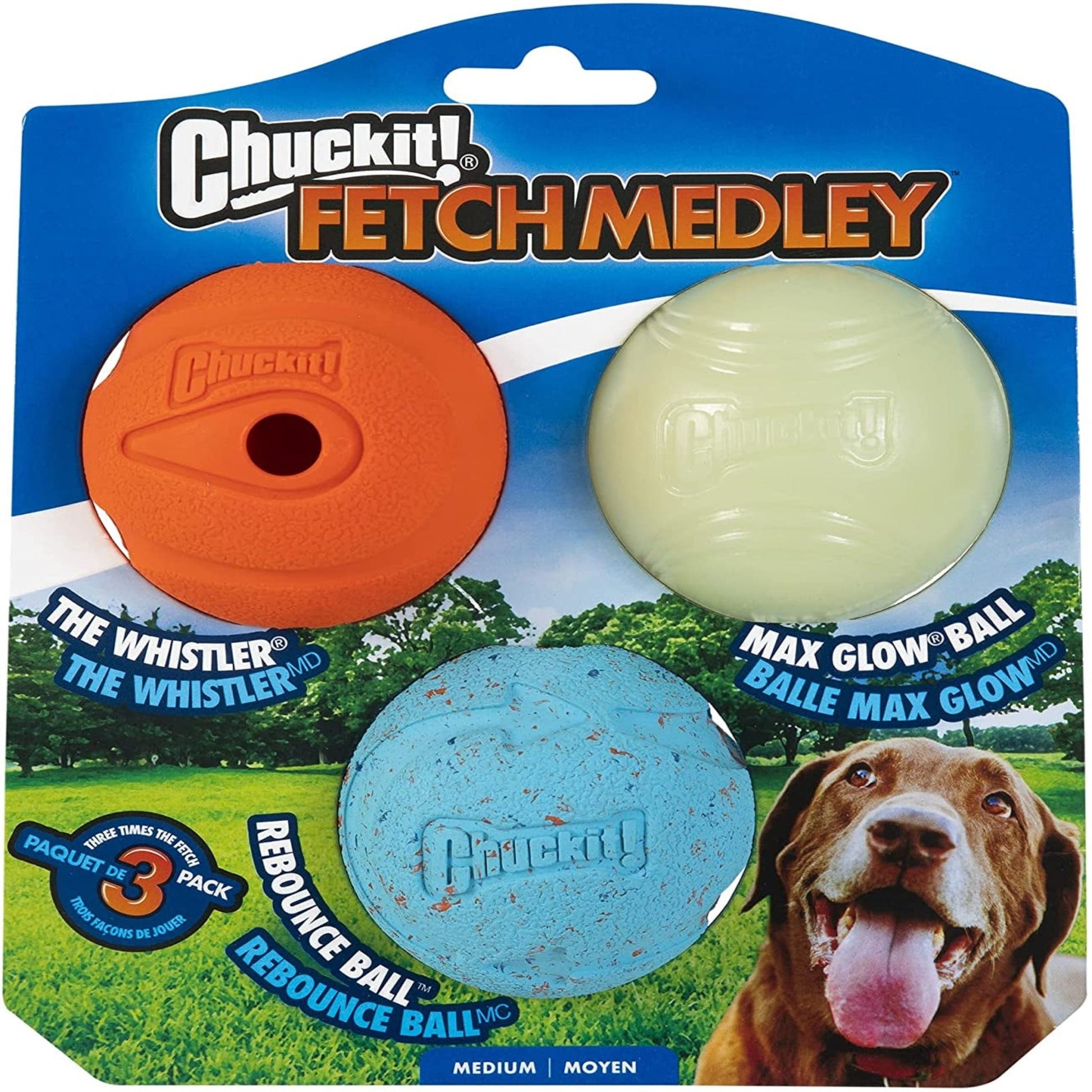 Chuckit! Fetch Medley Dog Toy Set - Zoomies Pet EmporiumChuckit! Fetch Medley Dog Toy SetDog ToyChuckit!Zoomies Pet Emporium3c530592 - 51e2 - 46d0 - 9b5a - c5c6d8e0ced8726084988538Fetch Medley Gen 1Medium (2.5")3 Pack Fetch Medley Ball Set Dog Toys