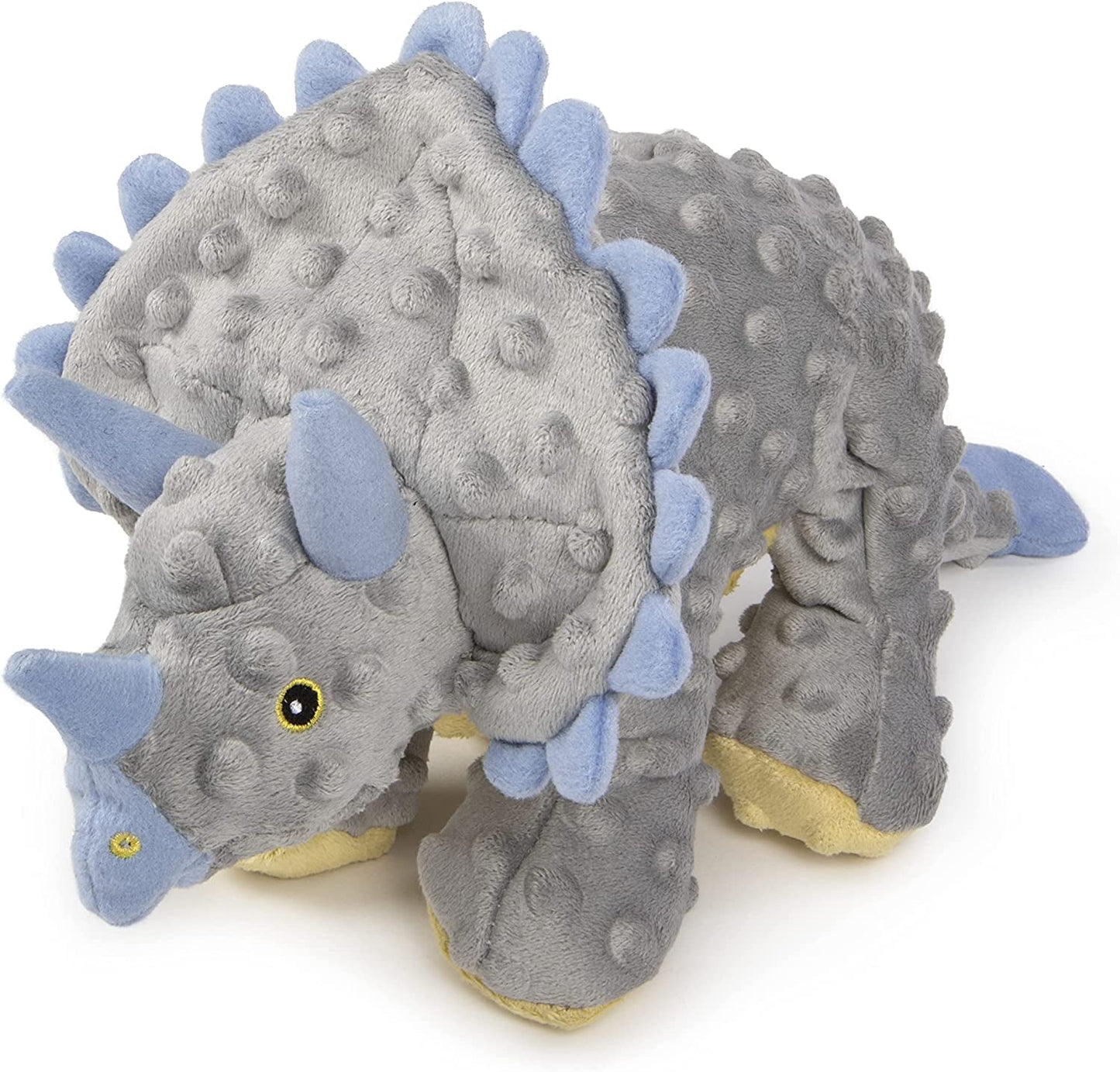 Cuddly Plush Squeaky Dinos Frills Dog Toy - Zoomies Pet EmporiumCuddly Plush Squeaky Dinos Frills Dog ToyDog ToygoDogZoomies Pet Emporiumef095007 - e3da - 4455 - 9e19 - ccfd3ededb6c313040276275Dinos Frills (Gray)LargeGodog Dinos Frills Squeaker Plush Dog Toy