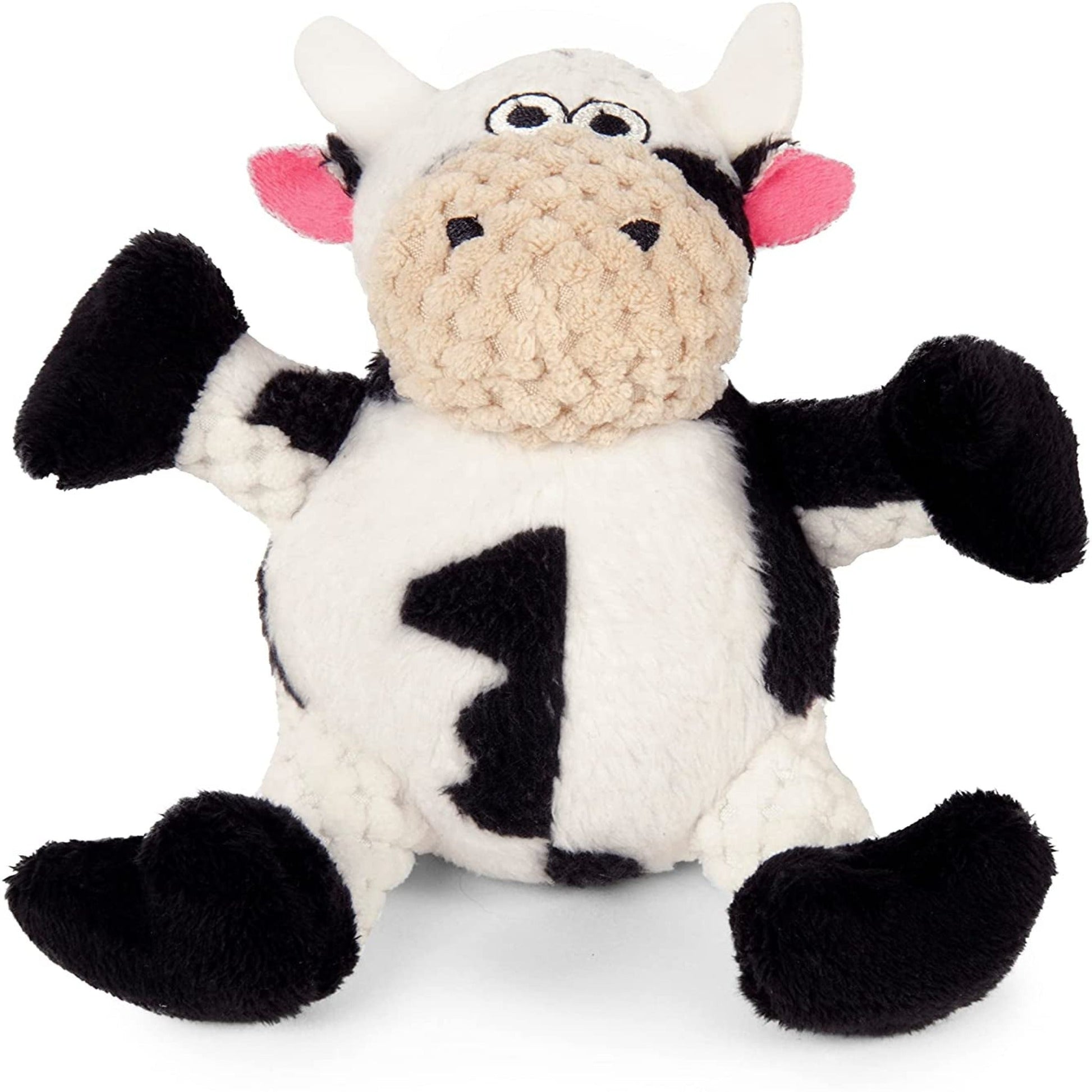 Cuddly White Sitting Cow Dog Toy - Zoomies Pet EmporiumCuddly White Sitting Cow Dog ToyDog ToygoDogZoomies Pet Emporium04620a9b - 763e - 40ab - 8099 - eff20fc4db63313097499450Checkers - Sitting Cow (White)CheckersMiniWhite Sitting Cow Squeaky Plush Dog Toy