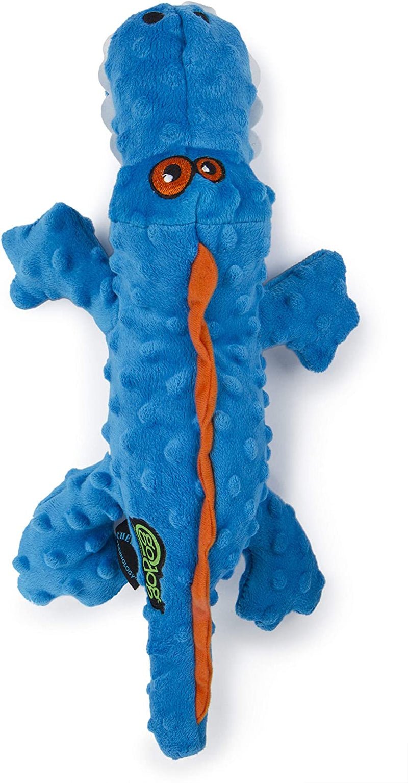 GoDog Blue Plush Squeaky Gator Dog Toy - Zoomies Pet EmporiumGoDog Blue Plush Squeaky Gator Dog ToyDog ToyGodogZoomies Pet Emporium4864a817 - 38b9 - 4be8 - 8178 - 9d98980af7837445021697663Gator (Blue)Mini Blue Gator Squeaky Plush Dog Toy