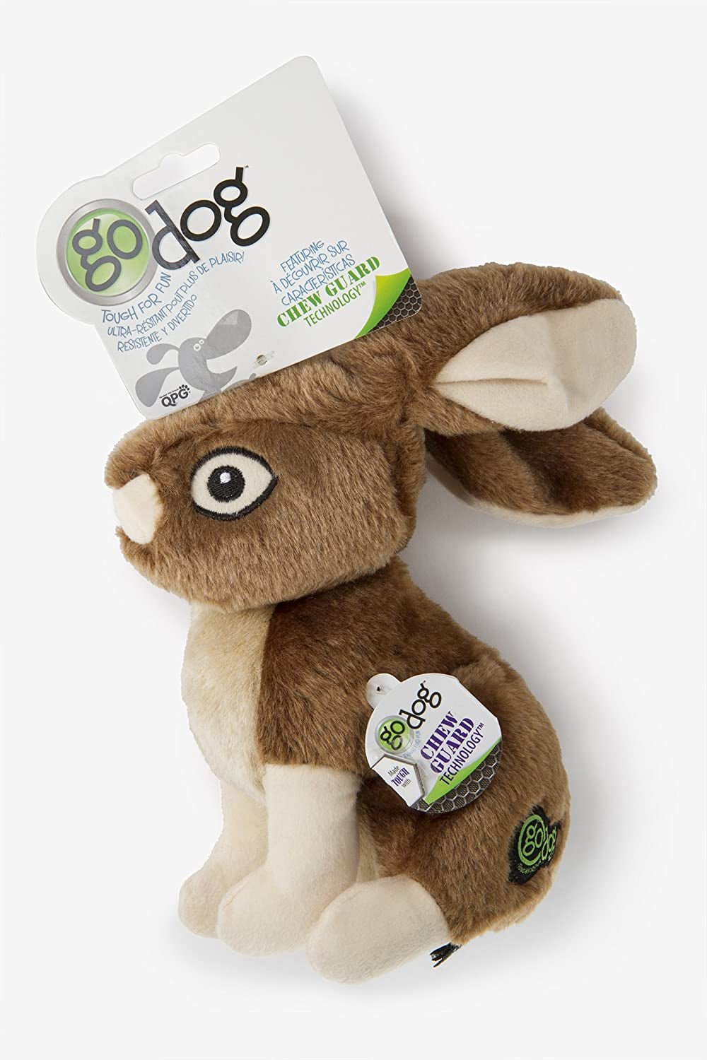 GoDog Plush Wild Rabbit Dog Toy - Zoomies Pet EmporiumGoDog Plush Wild Rabbit Dog ToyDog ToygoDogZoomies Pet Emporiumc5b32095 - aa38 - 470f - 8e60 - ebbf753a498e7445039027094RabbitLargeWildlife Rabbit Squeaky Plush Dog Toy