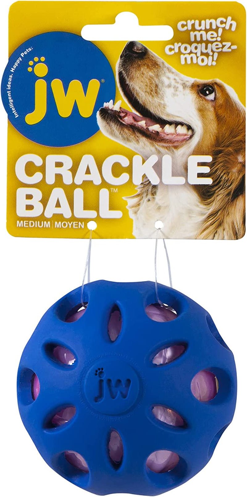 JW Crackle Ball Dog Toy - Zoomies Pet EmporiumJW Crackle Ball Dog ToyDog ToyPetmateZoomies Pet Emporium91f050b9 - 627e - 48d1 - a21e - f6a08da1f7927445057164160MediumCrackle Ball Crunchy Noise Dog Chew Fetch Toy