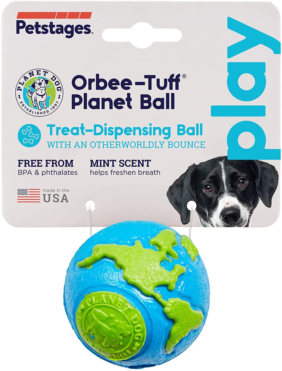 Planet Ball Treat - Dispensing Dog Toy - Zoomies Pet EmporiumPlanet Ball Treat - Dispensing Dog ToyDog ToyOrbee - TuffZoomies Pet Emporium5bf8d5f2 - 147e - 4398 - aac9 - 8672b43979ff313095294279Planet EarthPlanet Ball (Treat Dispensing)SmallOrbee - Tuff Planet Ball Blue/Green Treat - Dispensing Dog Toy