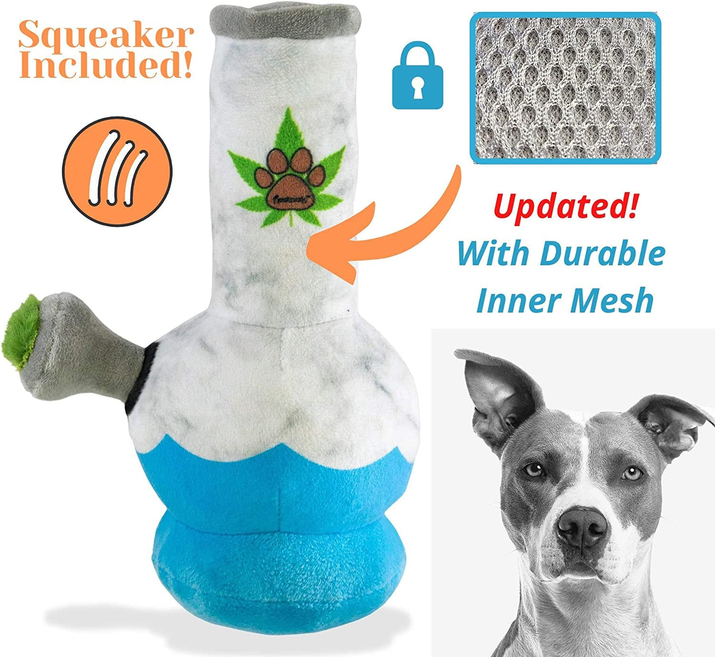 Plush Squeaky Bong Dog Toy - Zoomies Pet EmporiumPlush Squeaky Bong Dog ToyDog ToyZoomies Pet EmporiumZoomies Pet Emporium62132c9b - 5b53 - 416a - aa08 - 1f30d62228c27445003180169Funny Plush Squeaky Weed Dog Toy