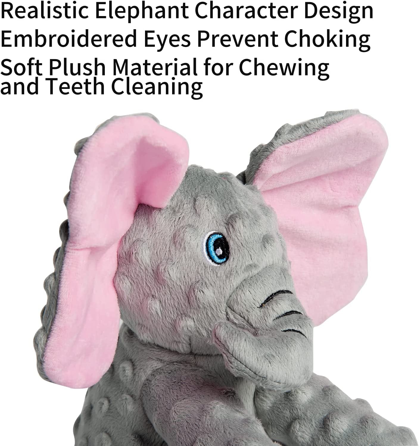 Plush Squeaky Elephant Dog Toy - Zoomies Pet EmporiumPlush Squeaky Elephant Dog ToyDog ToyDODODOLAZoomies Pet Emporium9376720b - 5320 - 4f7d - bce7 - 27fec21bb55a744759401434ElephantCute Elephant Squeaky Dog Chew Toy