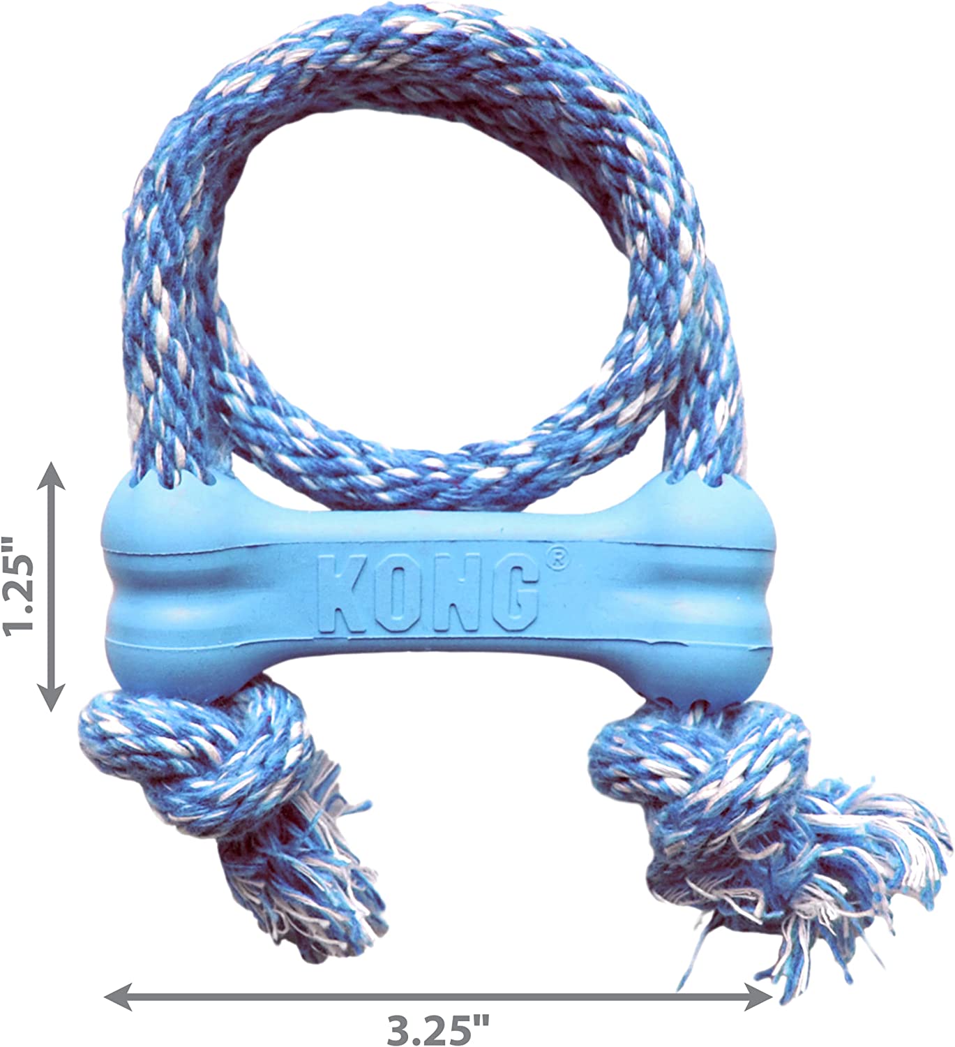 Puppy Goodie Bone Rope Dog Toy - Zoomies Pet EmporiumPuppy Goodie Bone Rope Dog ToyDog ToyKONGZoomies Pet Emporiumcba57b14 - 3e4f - 418e - 9086 - 08c285273b9b313056749756BluePuppy Goodie Bone with Rope Dog Toy