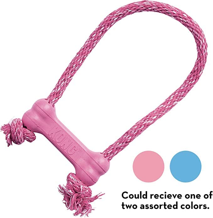 Puppy Goodie Bone Rope Dog Toy - Zoomies Pet EmporiumPuppy Goodie Bone Rope Dog ToyDog ToyKONGZoomies Pet Emporiumcba57b14 - 3e4f - 418e - 9086 - 08c285273b9b313056749756BluePuppy Goodie Bone with Rope Dog Toy