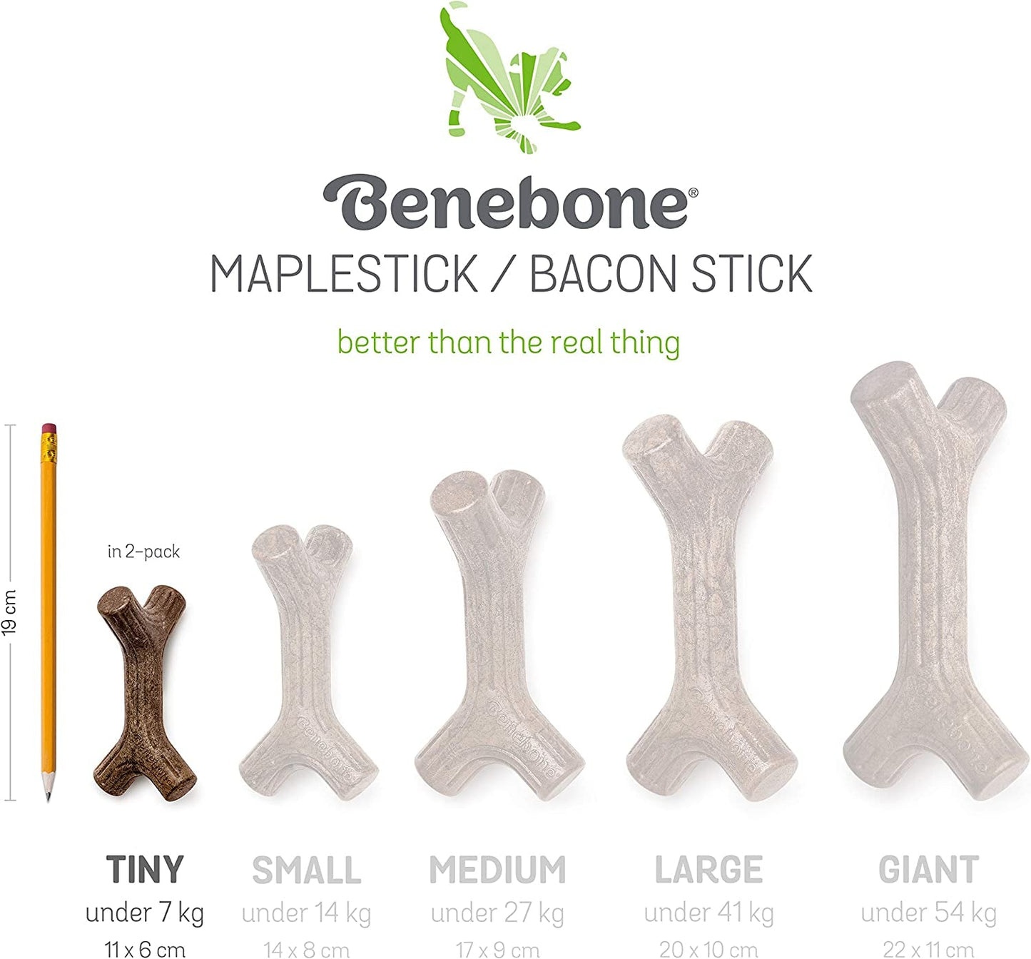 Puppy Pack Benebone Dog Chew Toy - Zoomies Pet EmporiumPuppy Pack Benebone Dog Chew ToyDog ToyBeneboneZoomies Pet Emporium62f0f90d - dcb7 - 4105 - b089 - 1f7e2f7c624b7445051761785REAL Maplewood/REAL BaconTiny - 2 - Pack: Maplestick/Zaggler2 Pack Benebone Dog Chew Toy