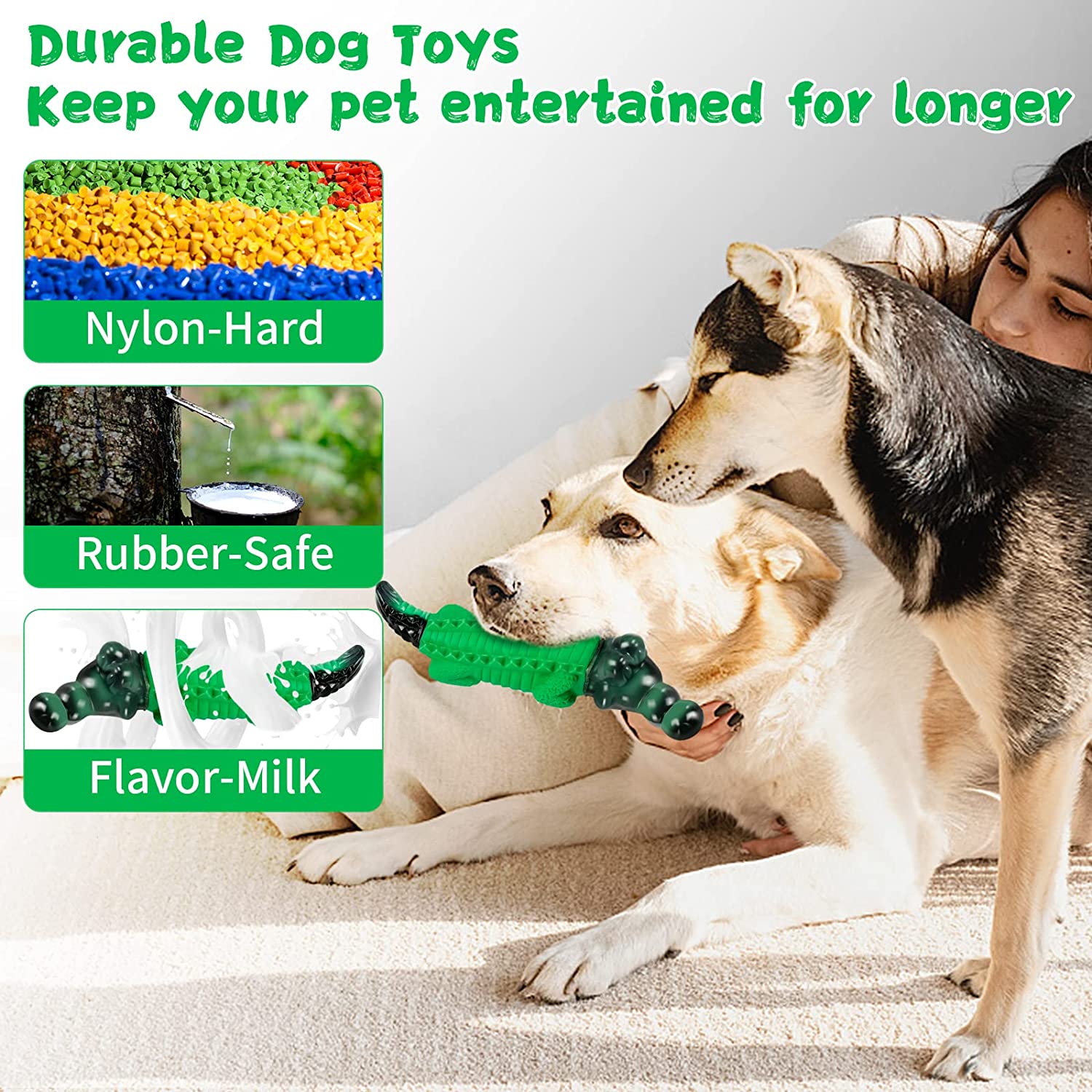 Tough Alligator Dog Chew Toy - Zoomies Pet EmporiumTough Alligator Dog Chew ToyDog ToyFuufomeZoomies Pet Emporiumbd93c30d - df57 - 44fc - ba20 - 592024efbf617445000900975GreenTough Alligator Dog Chew Toy for Aggressive Chewers