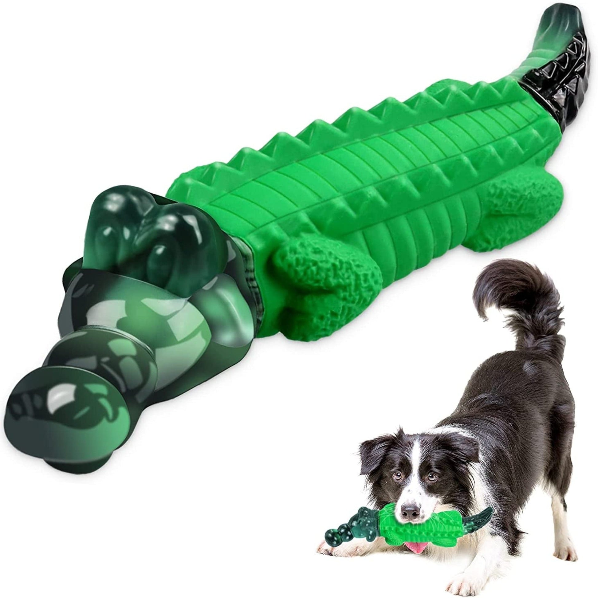 Tough Alligator Dog Chew Toy - Zoomies Pet EmporiumTough Alligator Dog Chew ToyDog ToyFuufomeZoomies Pet Emporiumbd93c30d - df57 - 44fc - ba20 - 592024efbf617445000900975GreenTough Alligator Dog Chew Toy for Aggressive Chewers